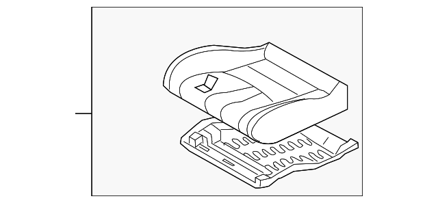 87350-CD017 SEAT CUSHION