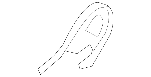 87455-CD000 Деталь RECLINE COVER, LEFT
