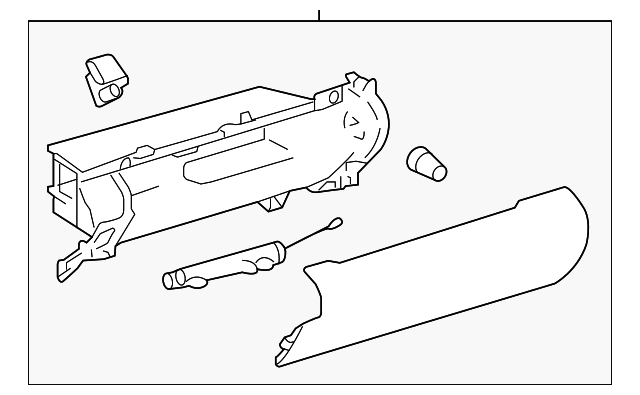 55303-06401-C0 GLOVE BOX ASSY