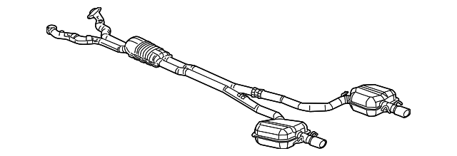 15899099 Деталь MUFFLER & PIPE