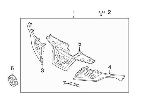 Juke GRILLE & COMPONENTS