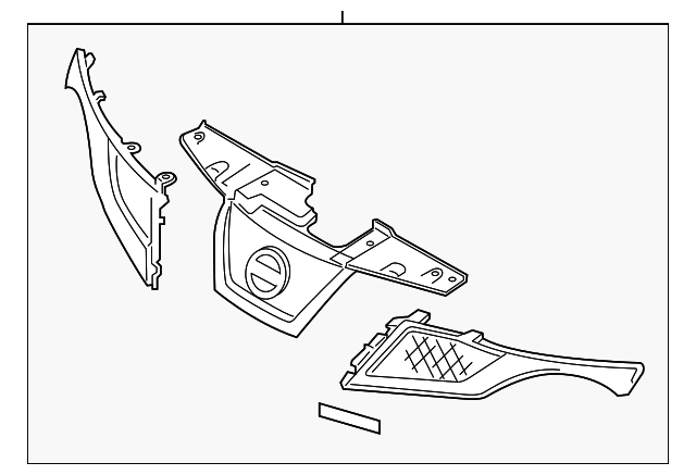 62070-3YW0A Деталь GRILLE ASSY