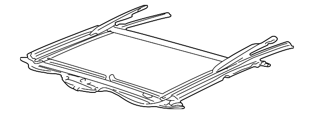 19120489 Деталь SUNROOF FRAME