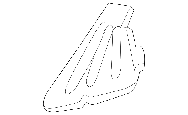 22582565 Деталь INNER HINGE PLR BRACE, RIGHT