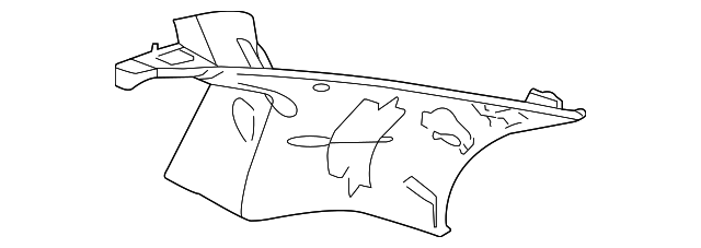 TW37TL2AF Деталь UPPER TRIM PANEL, LEFT