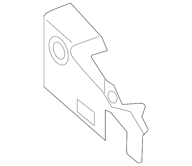 8R0-809-095-A Деталь CORNER REINF, LEFT