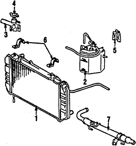 MR2 RADIATOR & COMPONENTS 2