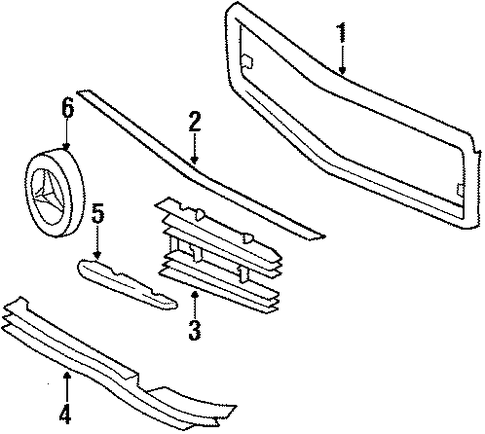 560SL GRILLE