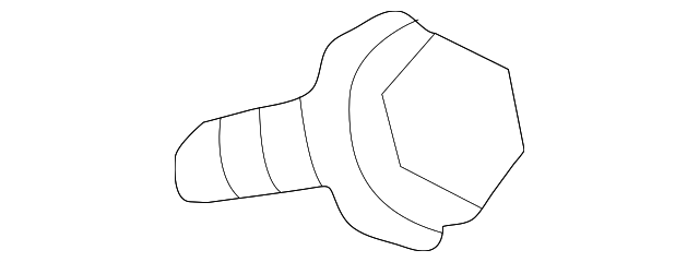 SU003-00071 Деталь MIRROR BOLT, RIGHT