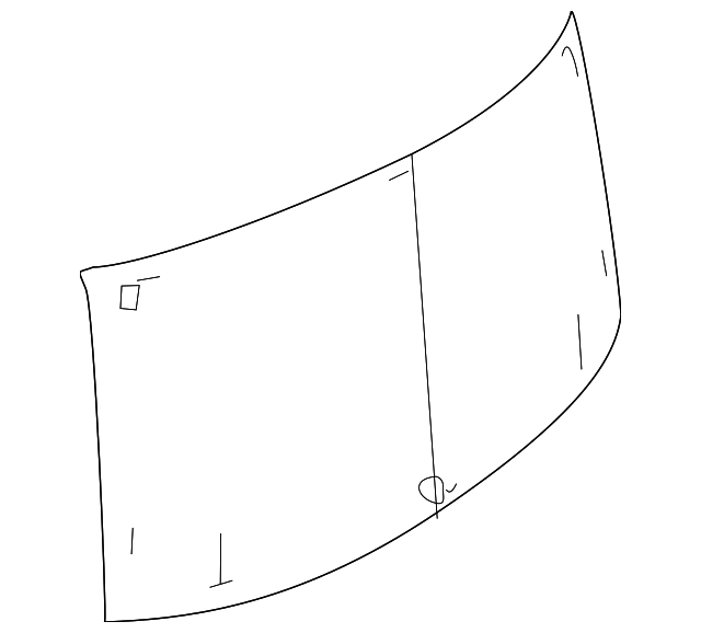 4816691AC Деталь LIFT GATE GLASS