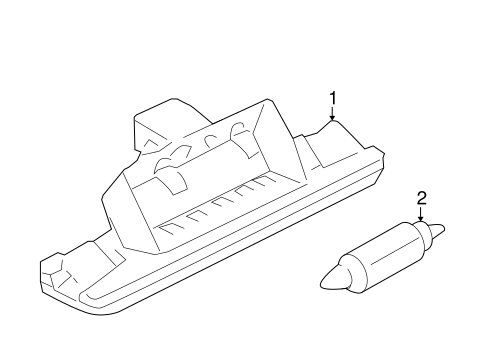 A6 LICENSE LAMPS