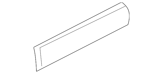 15960364 Деталь BODY SIDE MLDG, RIGHT