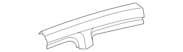 61214-07010 Деталь ROOF RAIL, LEFT