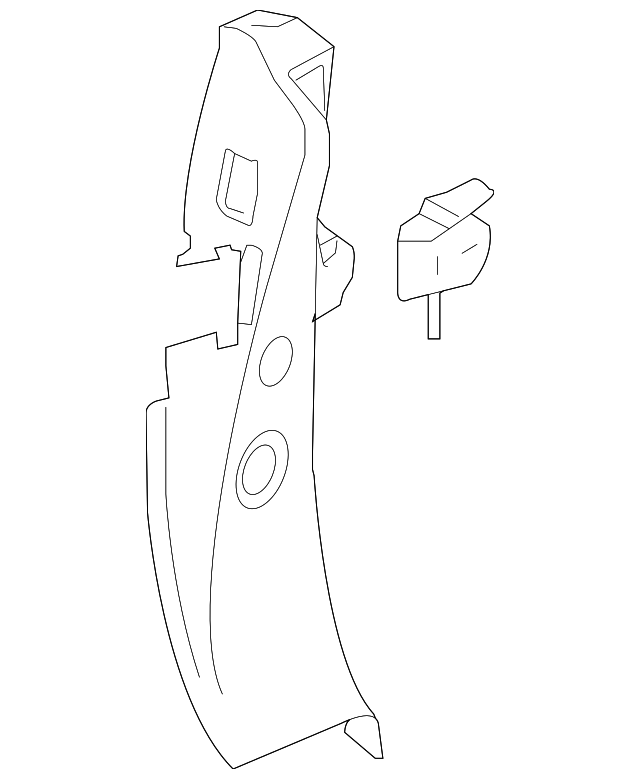 51-46-6-960-330 Деталь SIDE TRIM PANEL, RIGHT
