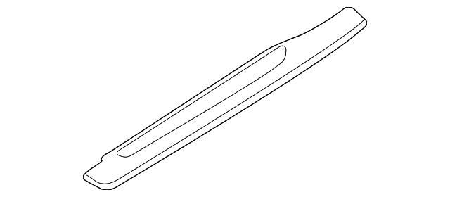 420-853-372-B SCUFF PLATE, RIGHT