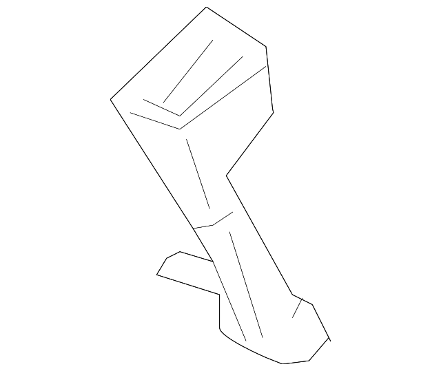 888427S082 Деталь BUCKLE, RIGHT