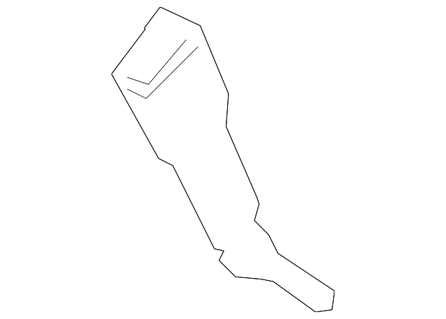 88843ZQ08C Деталь BUCKLE, LEFT
