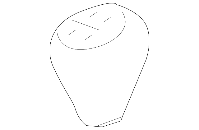54102-SDP-A00 Деталь KNOB, CHANGE LEVER