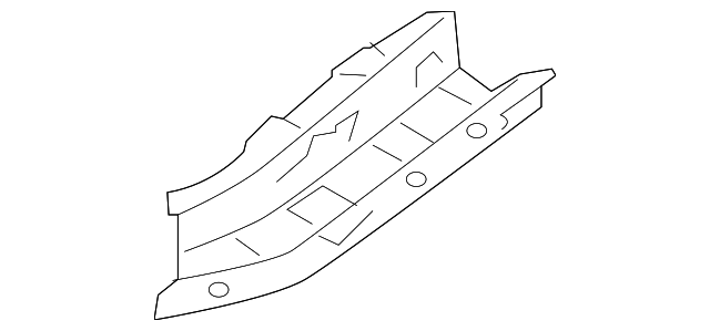G55213JAMA Деталь RAIL END, LEFT