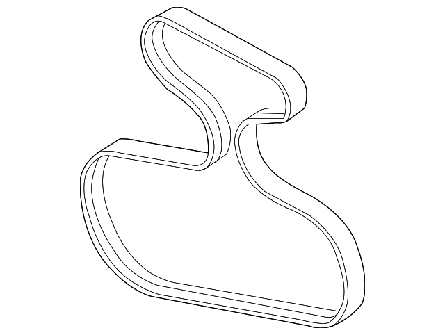 11-28-7-557-257 ALTERNATOR BELT