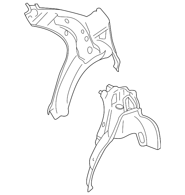 51510FA000 Деталь INNER PANEL, RIGHT