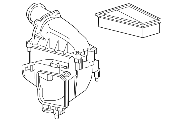 270-090-06-01 AIR CLEANER ASSY