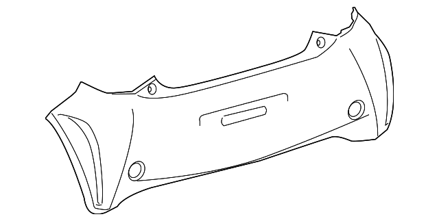52159-74901 BUMPER COVER