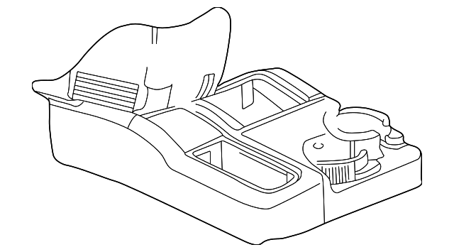 5GT26XDVAC Деталь CONSOLE