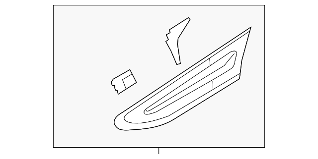 91112CA060NN Деталь MOLDING ASSY, RIGHT