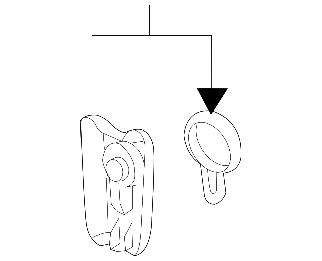 95093330 Деталь TENSIONER COVER, RIGHT
