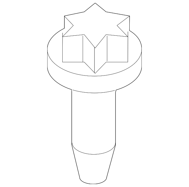 34-21-6-858-058 HEAT SHIELD SCREW