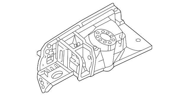 64501-3D100 Деталь APRON ASSY, LEFT