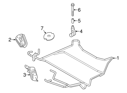 Versa Note SPARE TIRE CARRIER