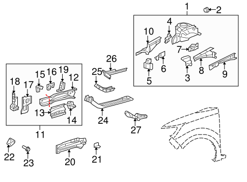 xB STRUCTURAL COMPONENTS & RAILS