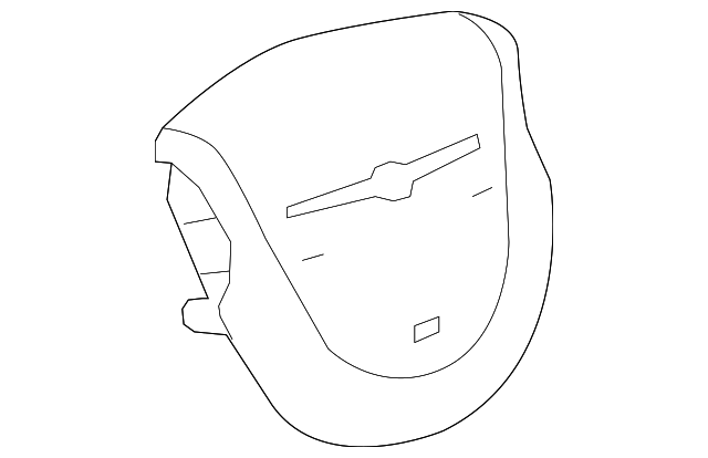 1VN58DX9AB Деталь DRIVER AIR BAG