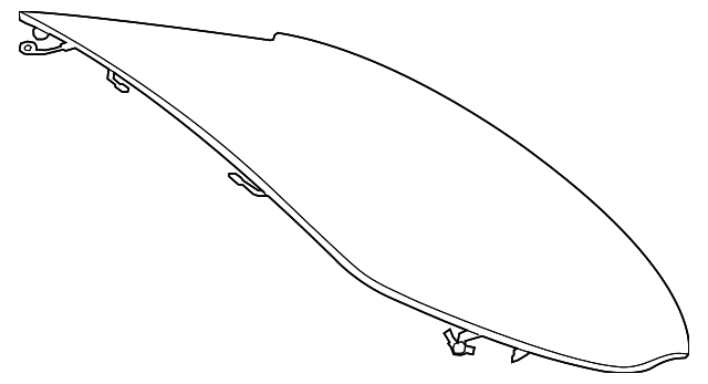 217-670-01-80 Деталь BACK GLASS
