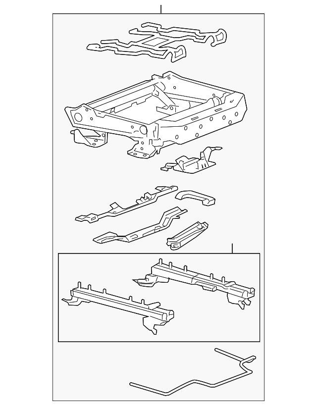 20993913 Деталь CUSHION FRAME