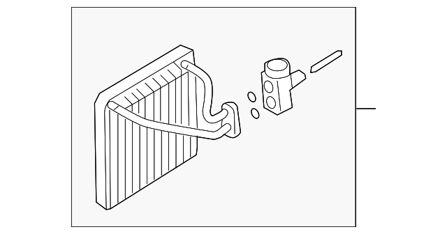 9541085Z10 Деталь EVAPORATOR CORE
