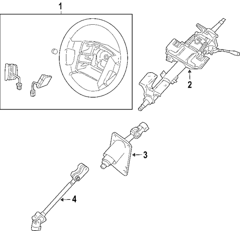 Sorento STEERING COLUMN