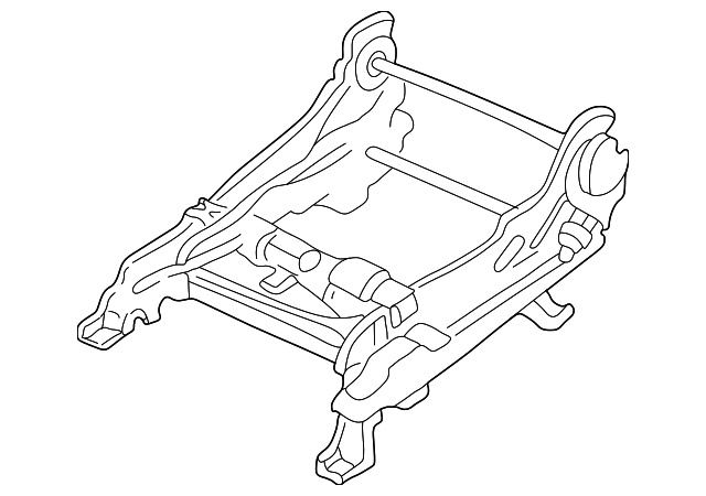 MR408012 Деталь SEAT ADJUSTER, RIGHT