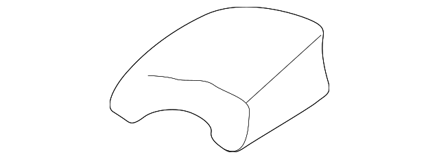 MR610847 Деталь TRACK END COVER