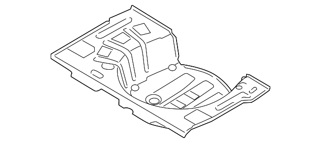 65593-A5000 Деталь REINFORCEMENT, LEFT