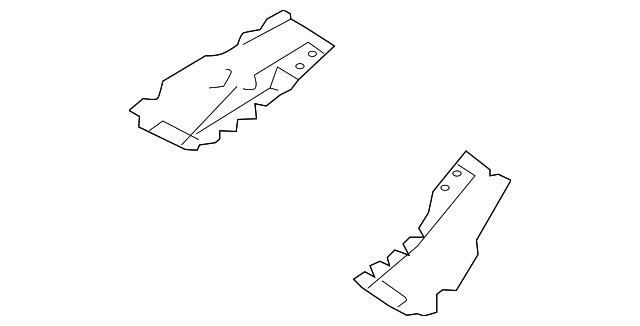 65533-A5000 Деталь SEAT REINF, LEFT