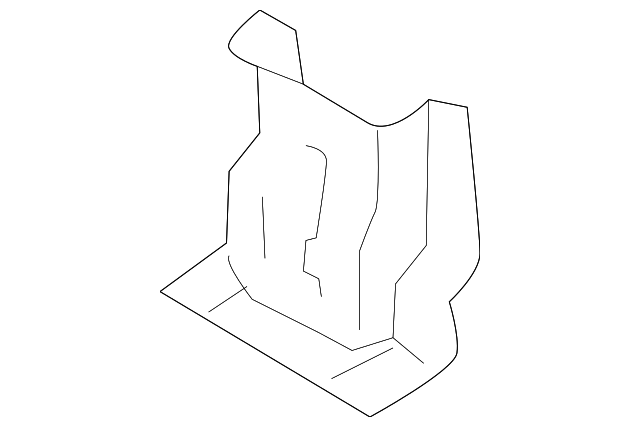 65597-A5000 Деталь REINFORCEMENT MOUNT BRACKET