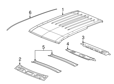 Durango EXTERIOR TRIM - ROOF