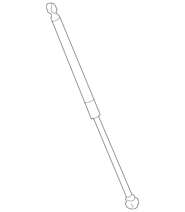 53440-0W270 Деталь SUPPORT CYLINDER, RIGHT