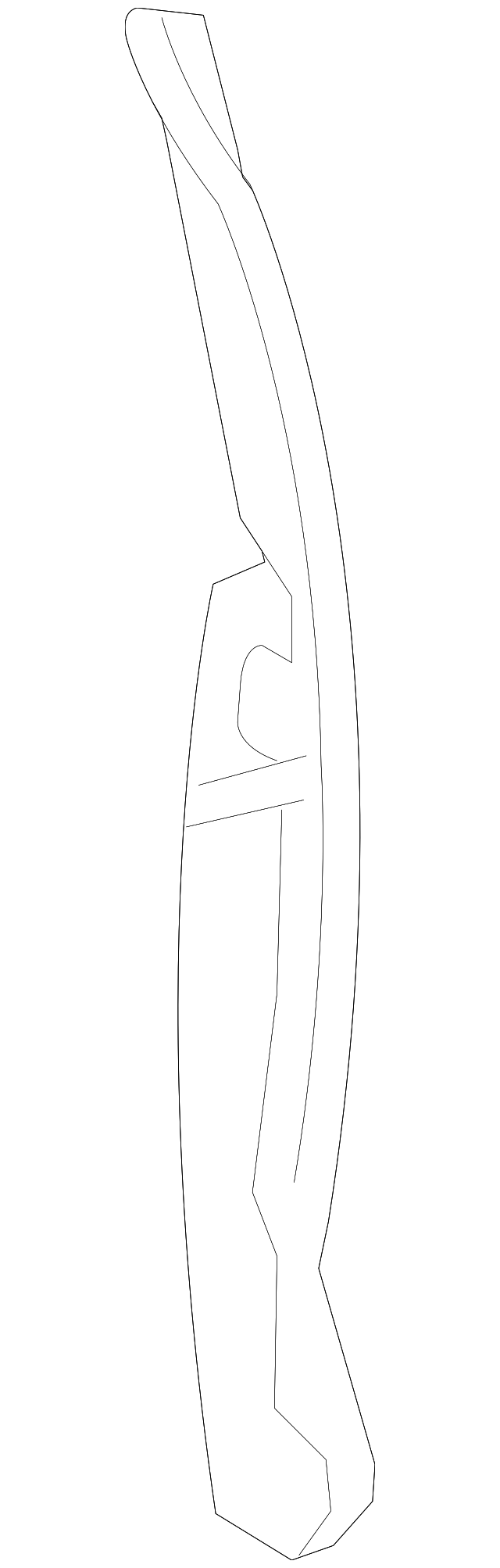 4880109AC Деталь SHIELD, LEFT
