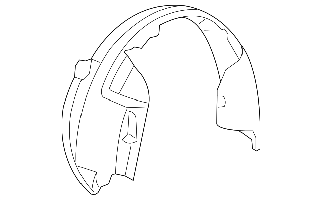 4878920AC Деталь FENDER LINER, RIGHT