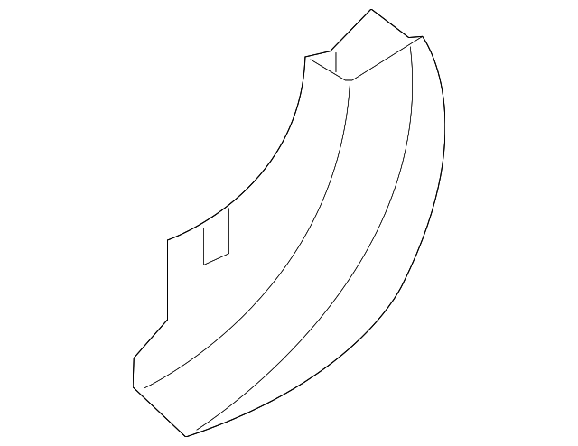 4814754AD Деталь STONE GUARD, RIGHT