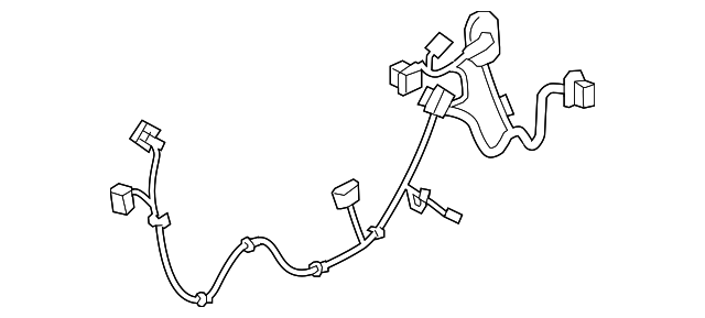 20853784 Деталь WIRE HARNESS, LEFT